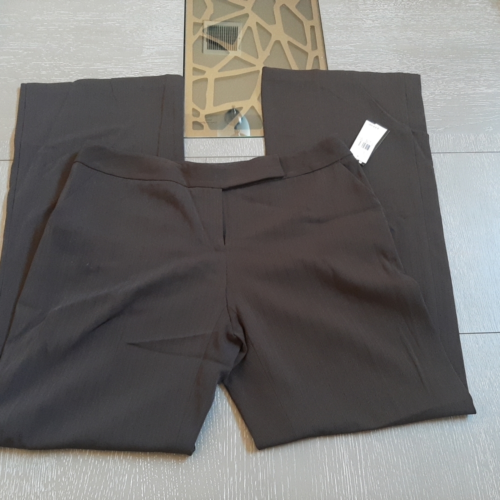 AB Studio Dark Brown Trousers NWT